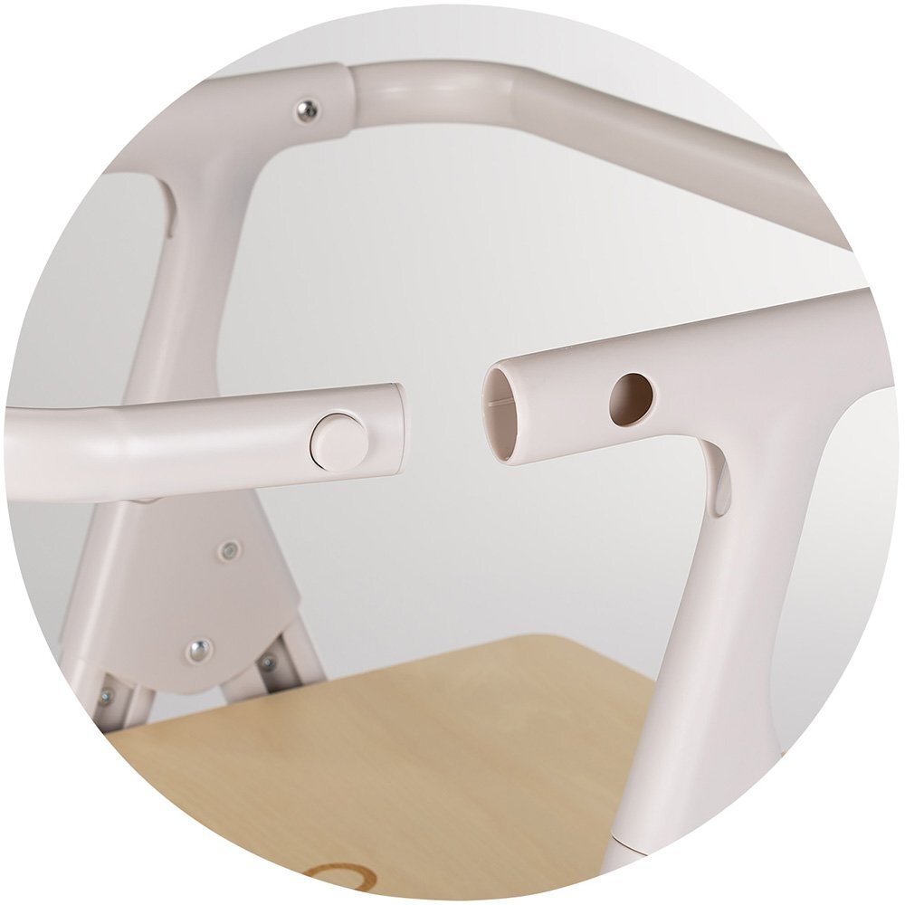 CHIPOLINO Scaun de masa 4 in 1 Quatro Cashmere transformabil reglabil si pliabil