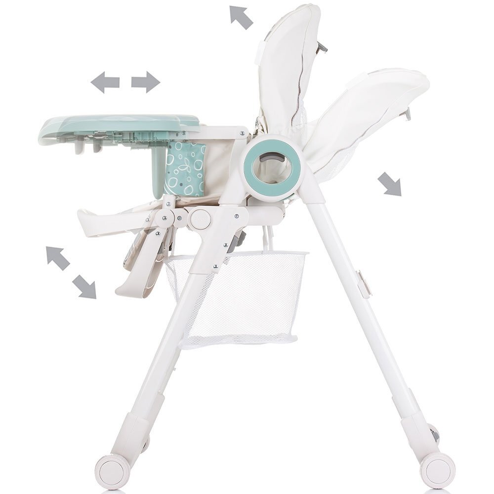 CHIPOLINO Scaun de masa Master Chef pastel green