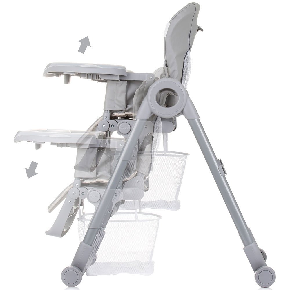 CHIPOLINO Scaun de masa Master Chef pure grey