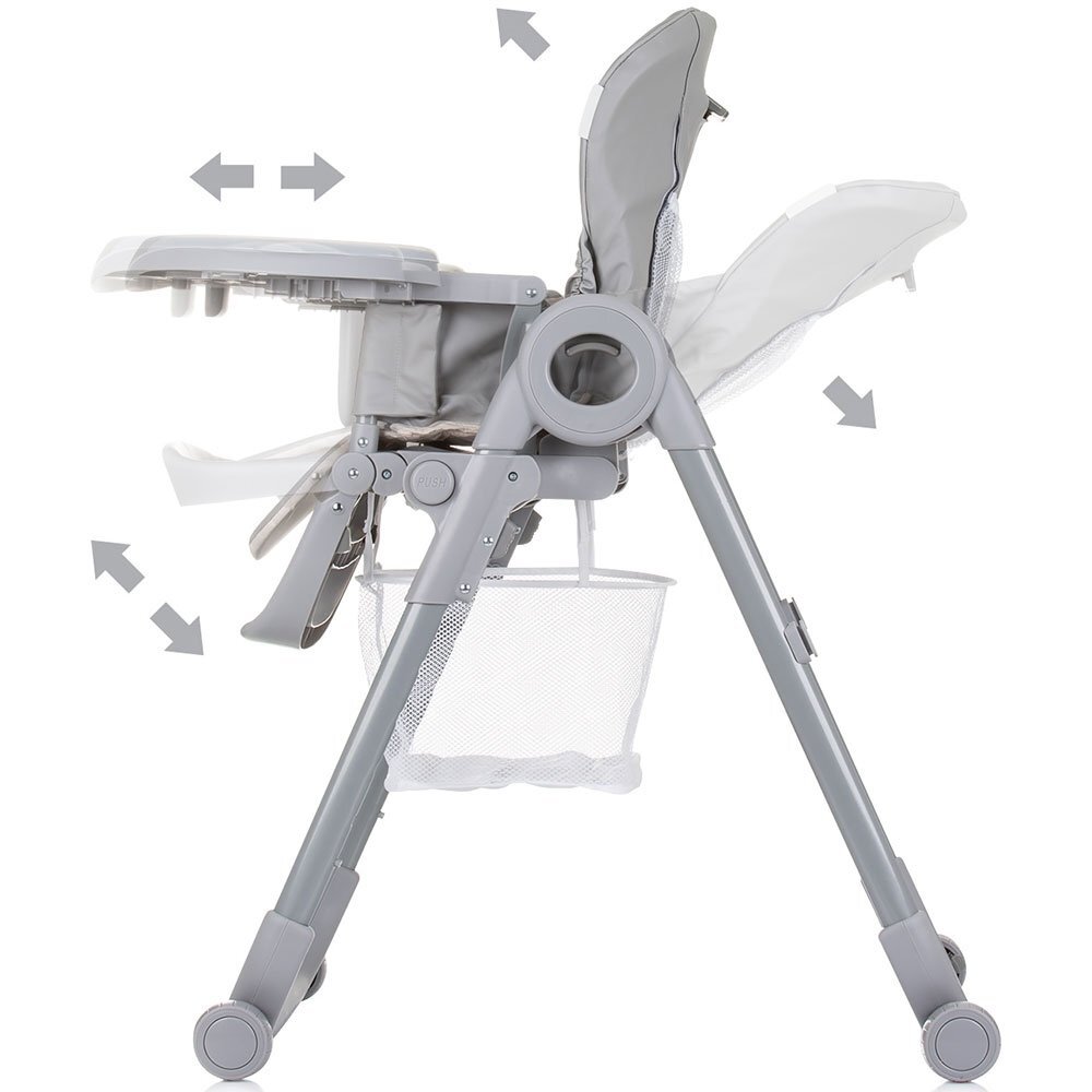 CHIPOLINO Scaun de masa Master Chef pure grey
