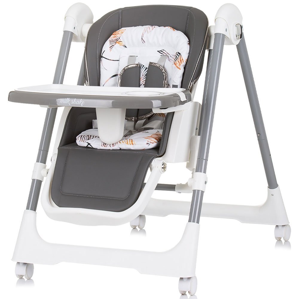 CHIPOLINO Scaun de masa Milk Shake 2 in 1 ash grey