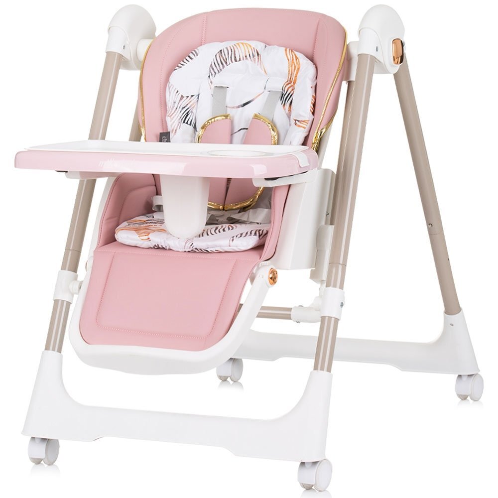 CHIPOLINO Scaun de masa Milk Shake 2 in 1 flamingo