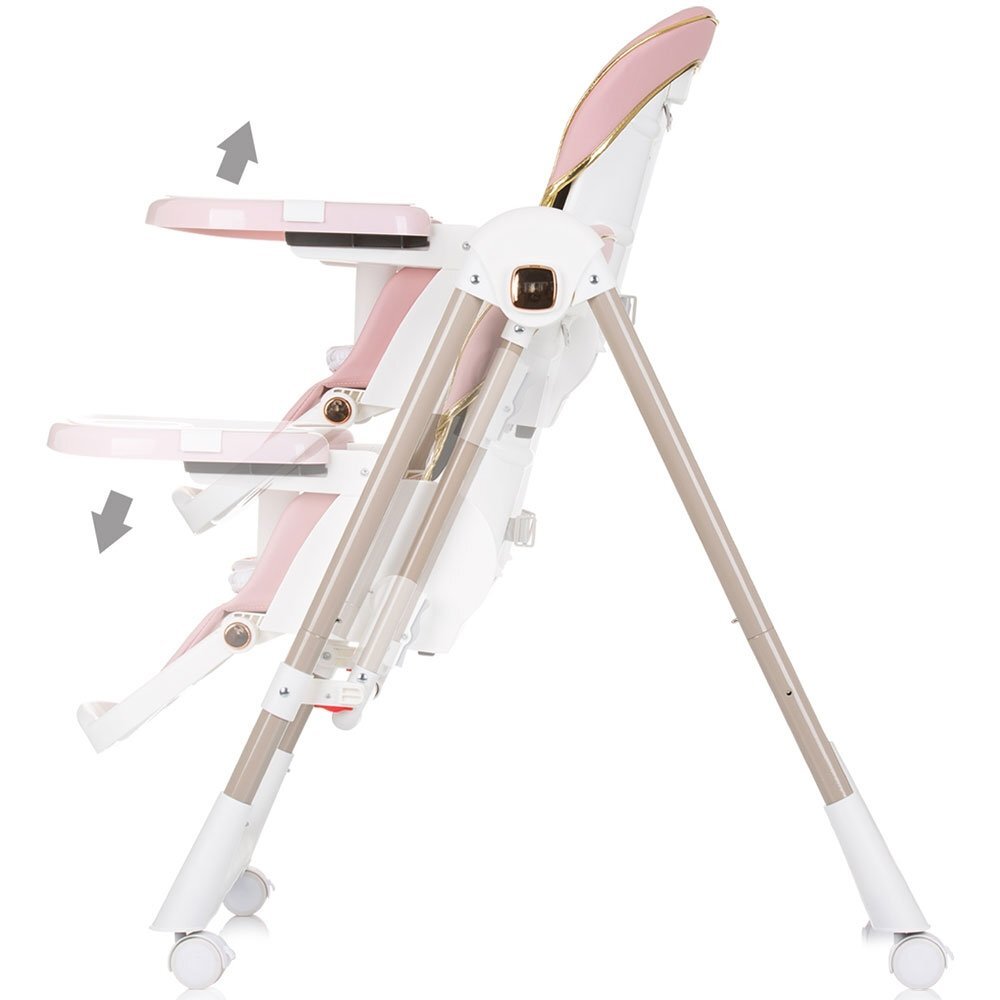 CHIPOLINO Scaun de masa Milk Shake 2 in 1 flamingo