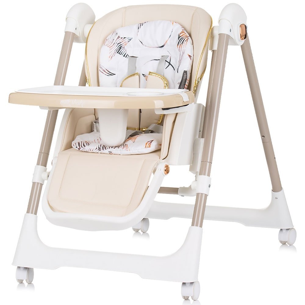 CHIPOLINO Scaun de masa Milk Shake 2 in 1 macadamia