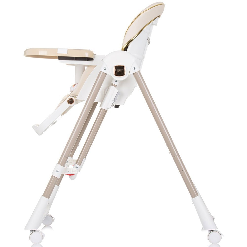CHIPOLINO Scaun de masa Milk Shake 2 in 1 macadamia