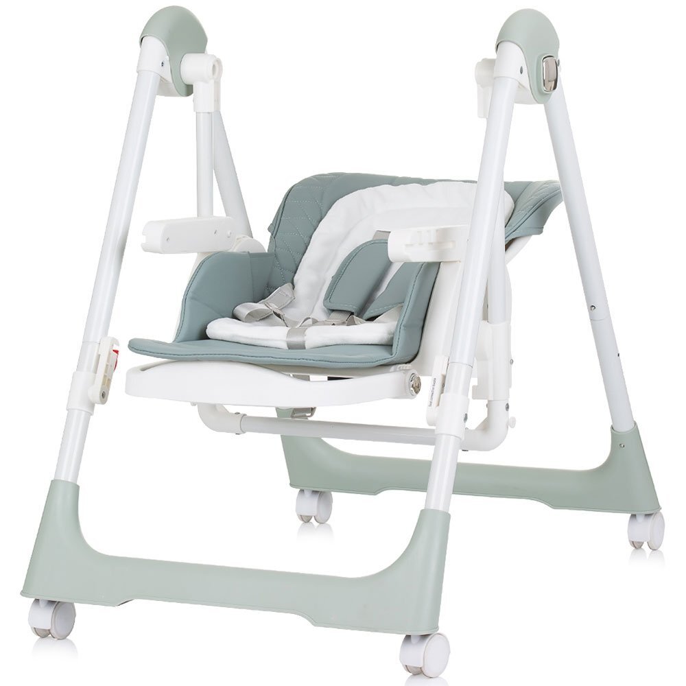 CHIPOLINO Scaun de masa Milk Shake 2 in 1 pastel green