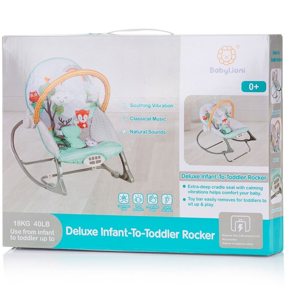 CHIPOLINO Scaunel balansoar Melody green