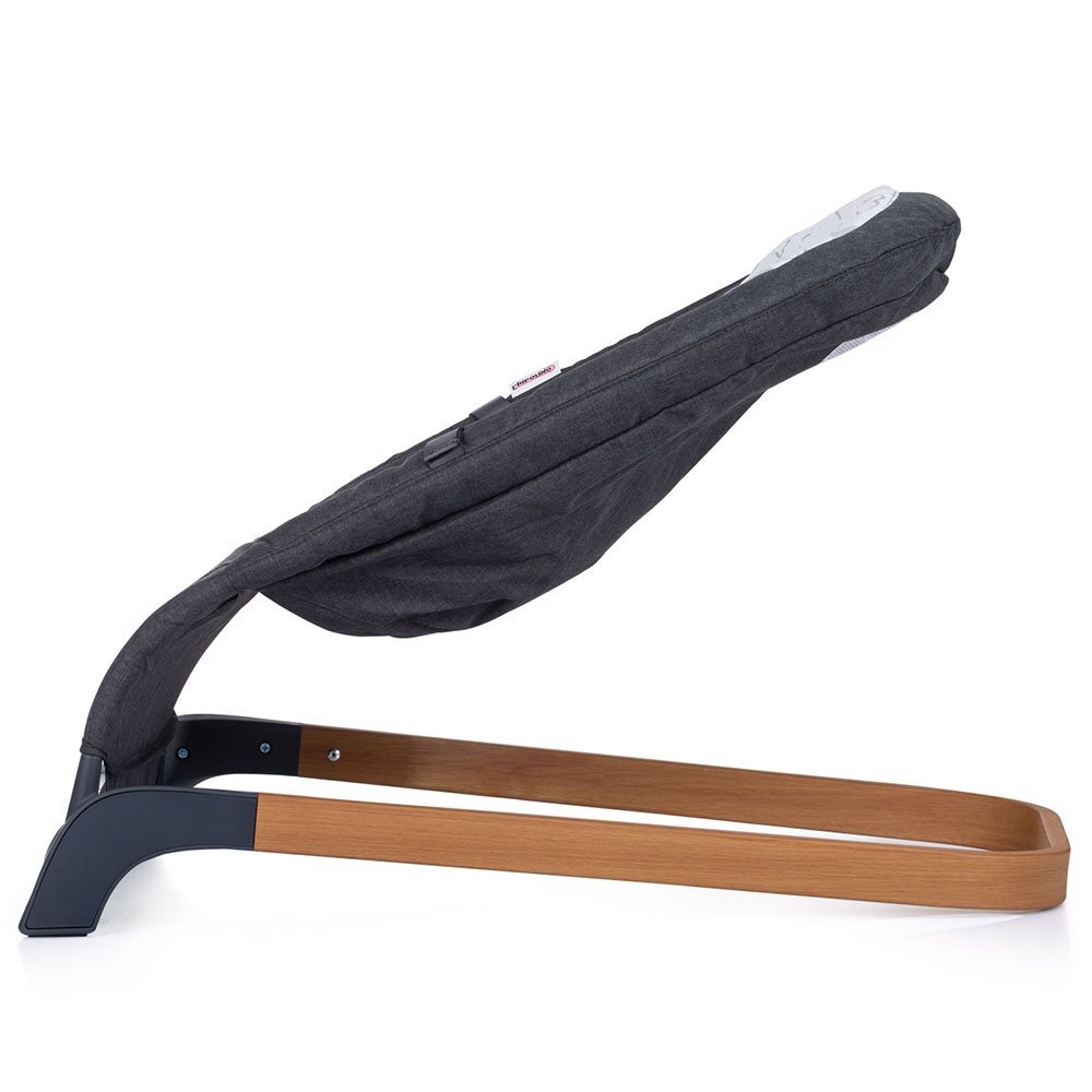 CHIPOLINO Scaunel balansoar Noah anthracite wood