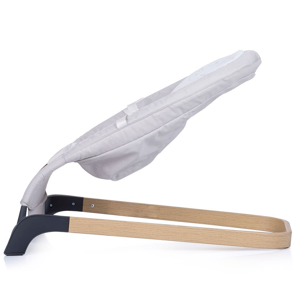 CHIPOLINO Scaunel balansoar Noah platinum wood