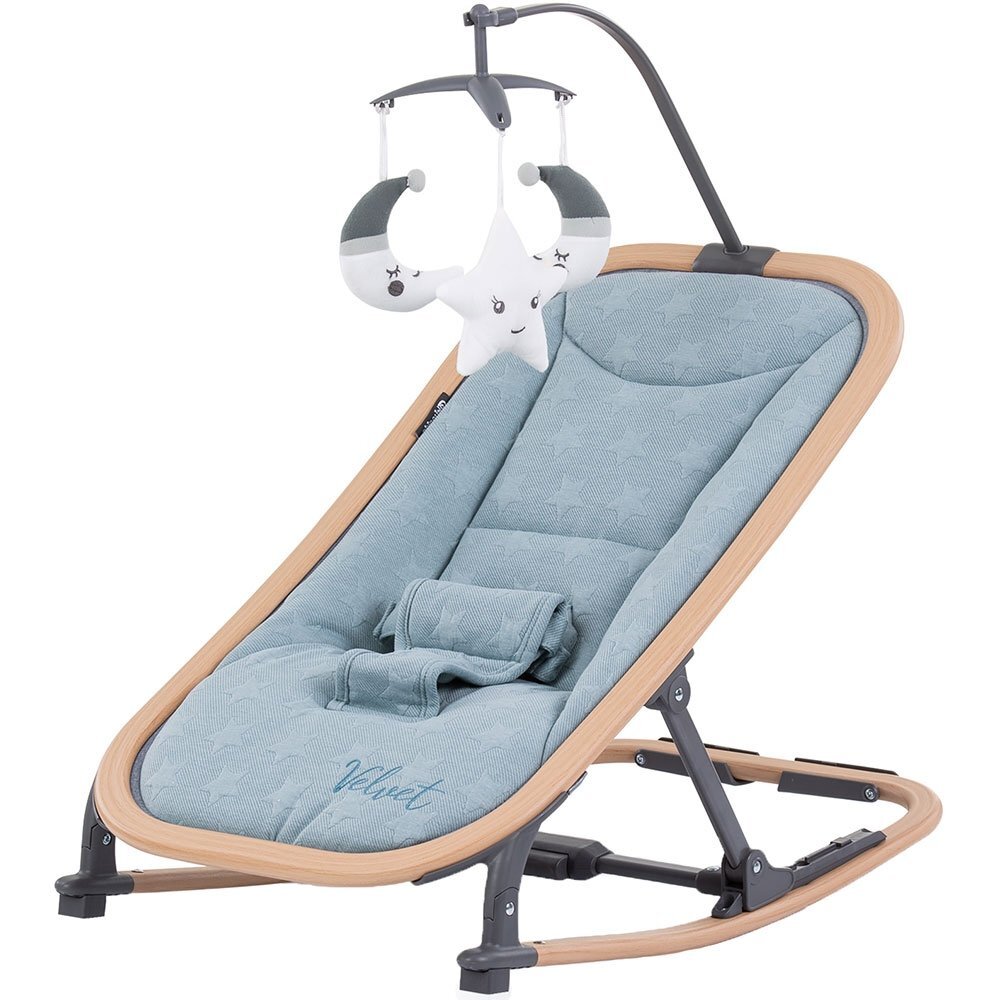CHIPOLINO Scaunel balansoar Velvet sky wood