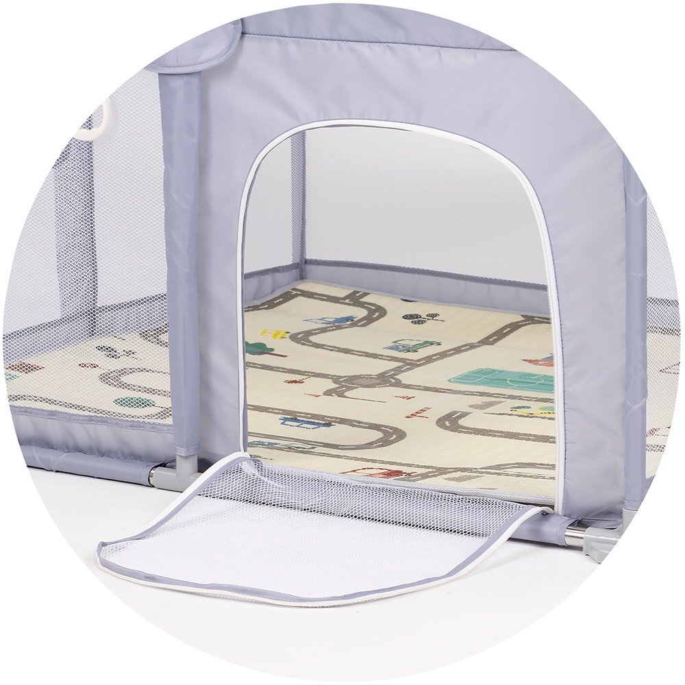 CHIPOLINO Tarc de joaca pentru copii 150x150 cm Sienna Grey