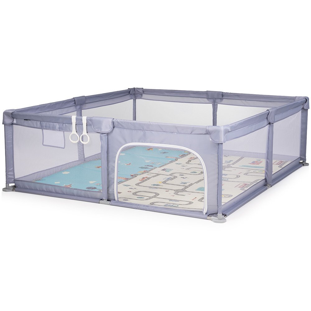 CHIPOLINO Tarc de joaca pentru copii 180x200 cm Laguna Grey