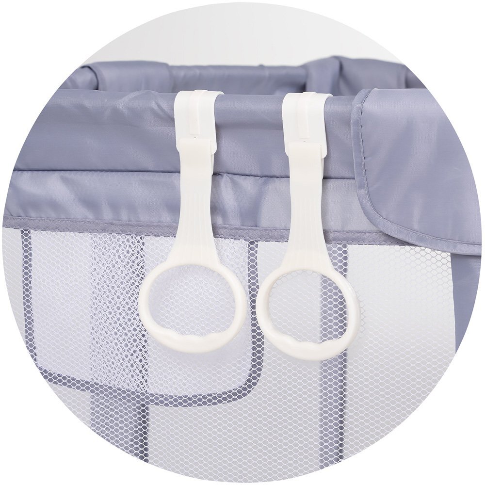 CHIPOLINO Tarc de joaca pentru copii 180x200 cm Laguna Grey