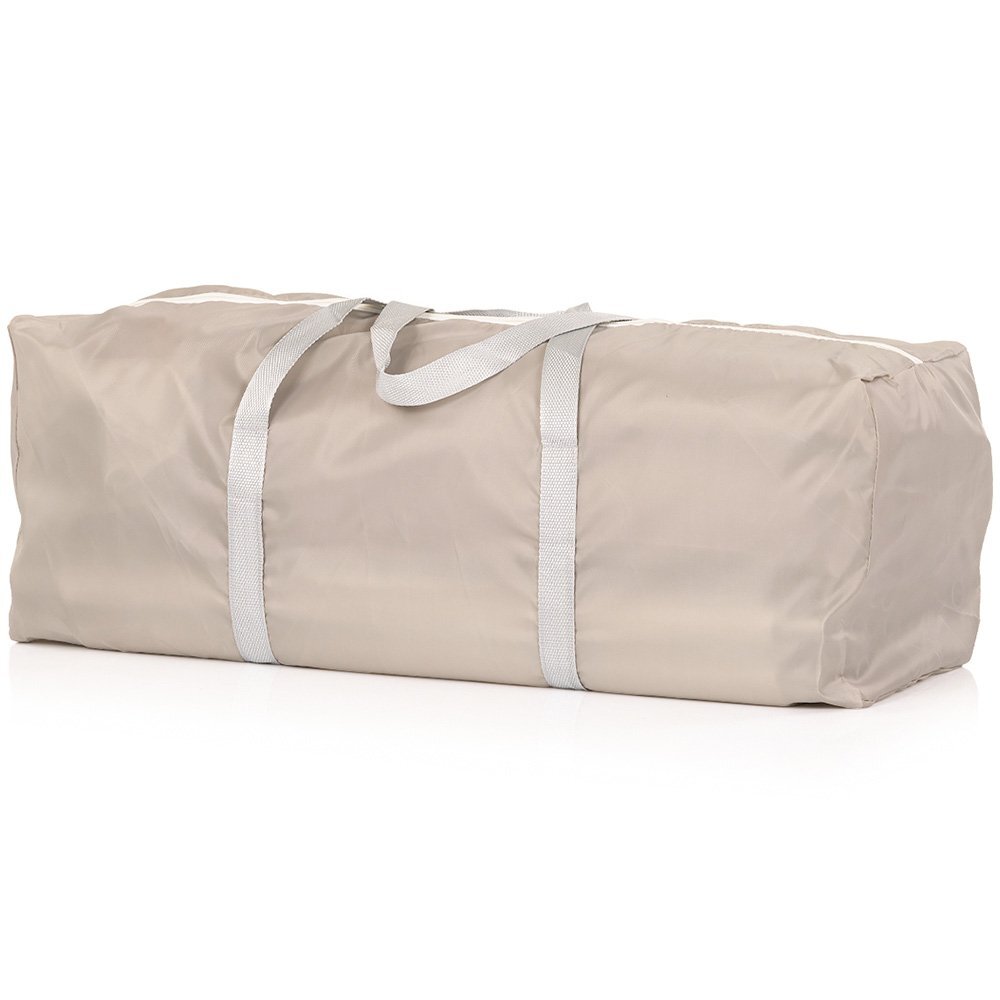 CHIPOLINO Tarc de joaca pentru copii Easy Beige 180x180 cm inele ajutatoare si usa pentru acces