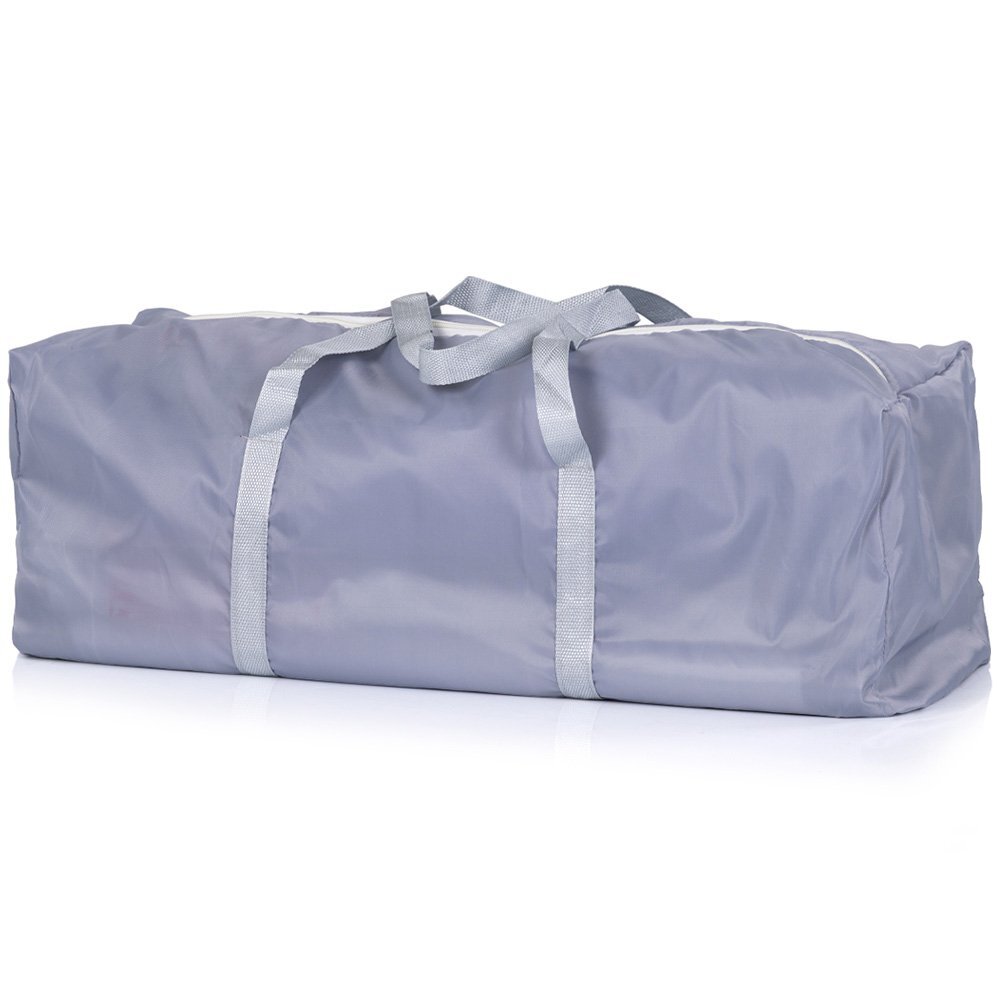 CHIPOLINO Tarc de joaca pentru copii Easy Grey 180x180 cm inele ajutatoare si usa pentru acces