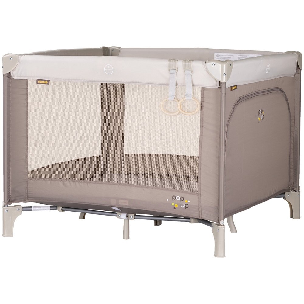 CHIPOLINO Tarc de joaca pentru copii Pop Up Bear beige pliabil
