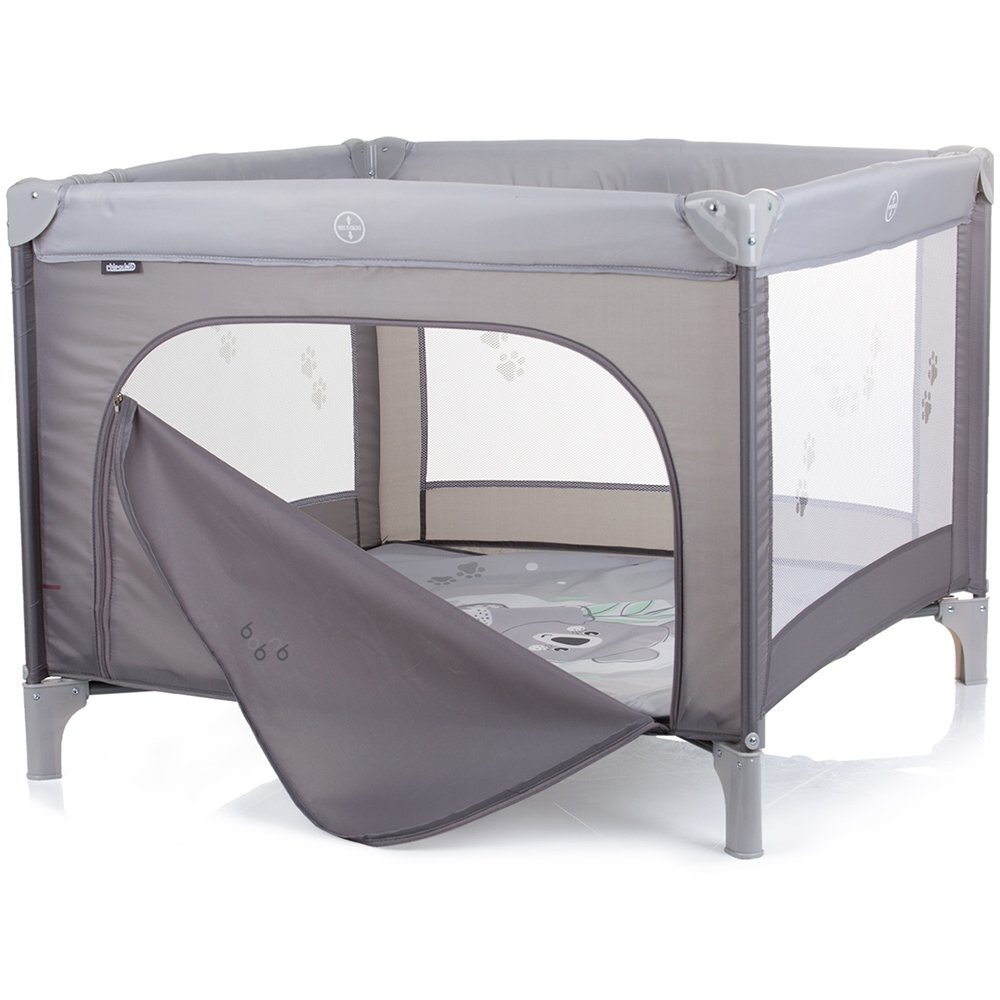 CHIPOLINO Tarc de joaca pentru copii Pop Up Koala grey pliabil