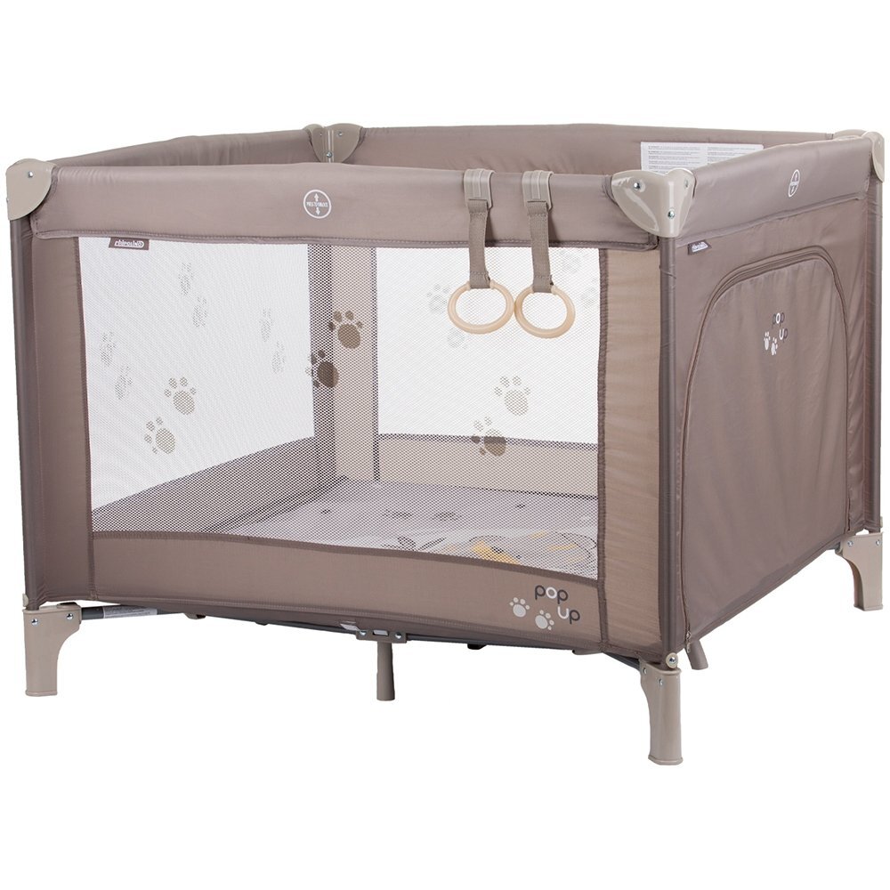 CHIPOLINO Tarc de joaca pentru copii Pop Up Tiger beige pliabil