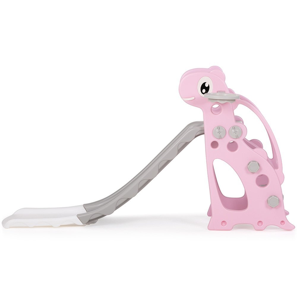 CHIPOLINO Tobogan pentru copii Dino Pink 116 cm