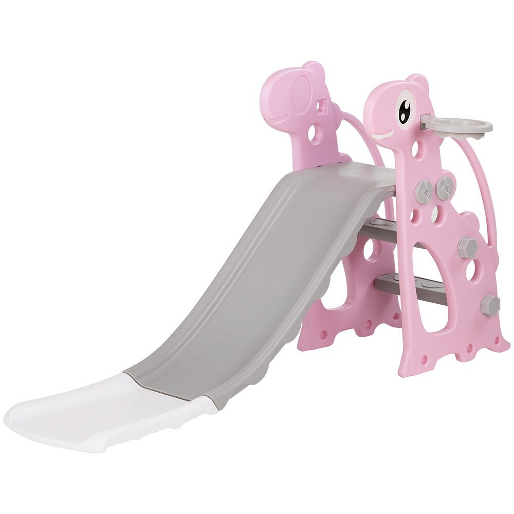 CHIPOLINO Tobogan pentru copii Dino Pink 116 cm