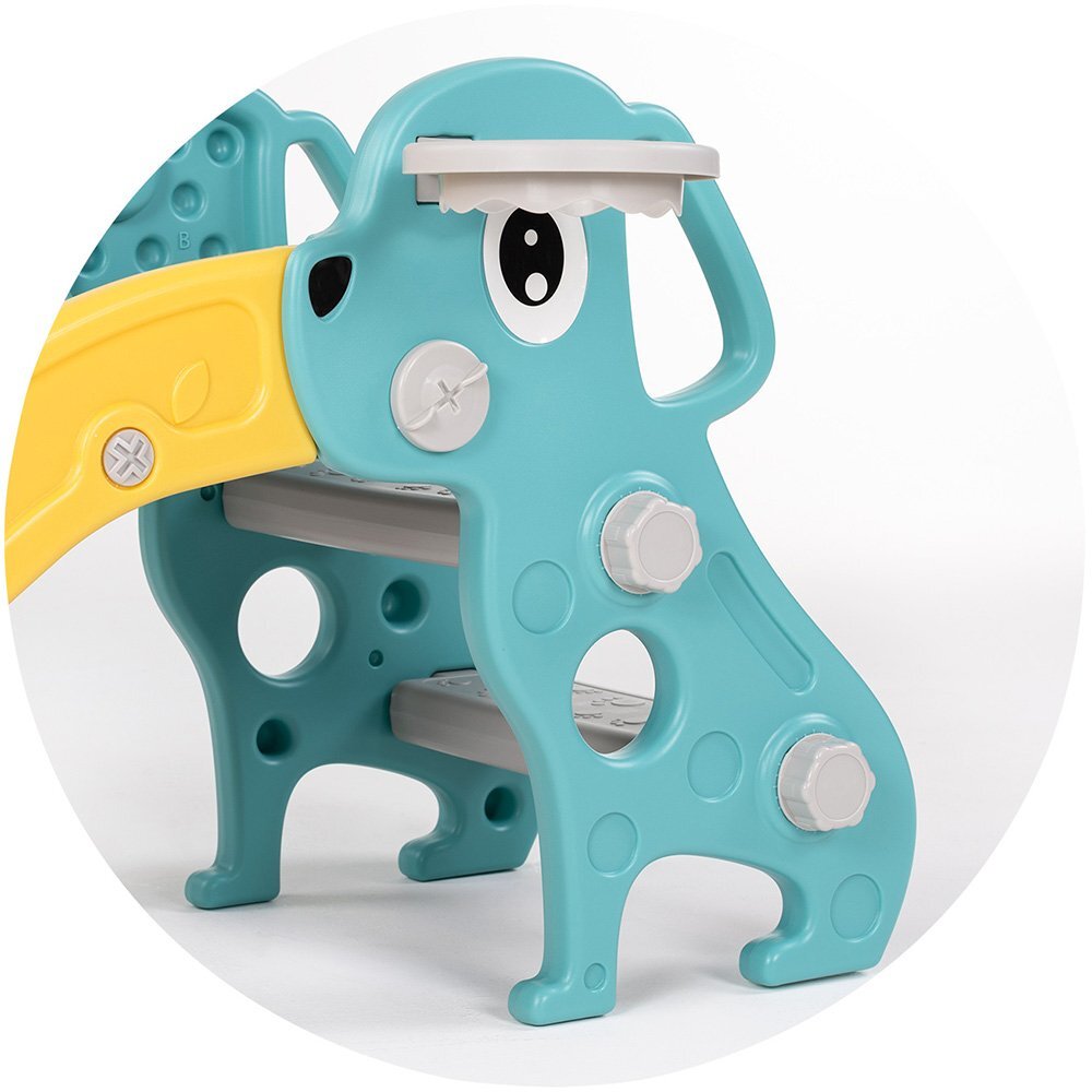 CHIPOLINO Tobogan pentru copii Dog Green 116 cm