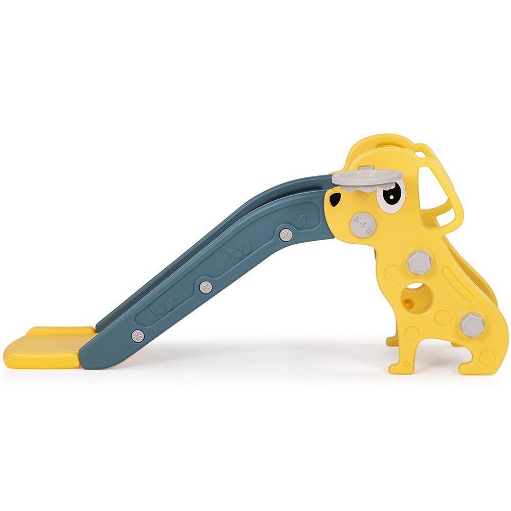 CHIPOLINO Tobogan pentru copii Dog Yellow 116 cm