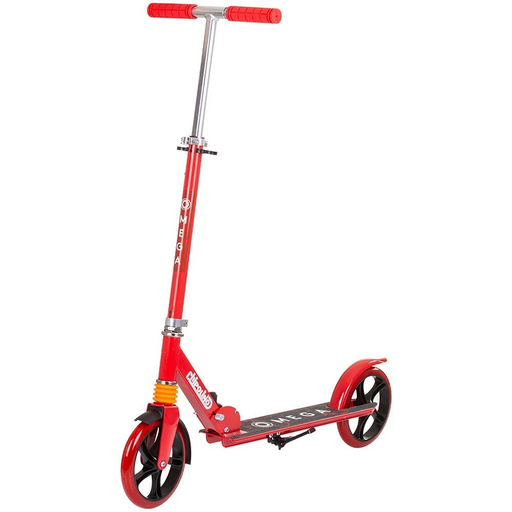CHIPOLINO Trotineta pliabila Omega Red cu ghidon reglabil cadru din aluminiu baza anti-alunecare cric greutate admisa 100 kg