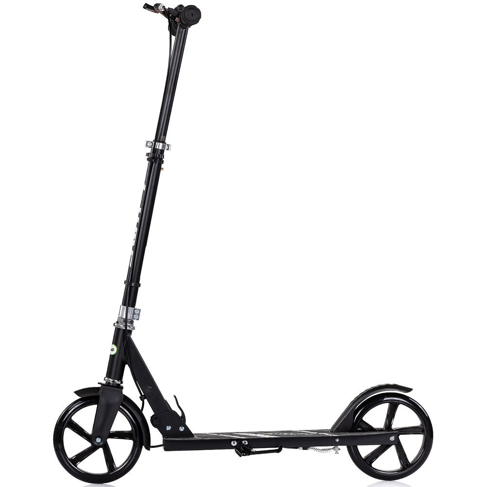 CHIPOLINO Trotineta pliabila pentru copii Swift Black cu frana de mana rulment ABEC-7 cric greutate admisa 100 kg