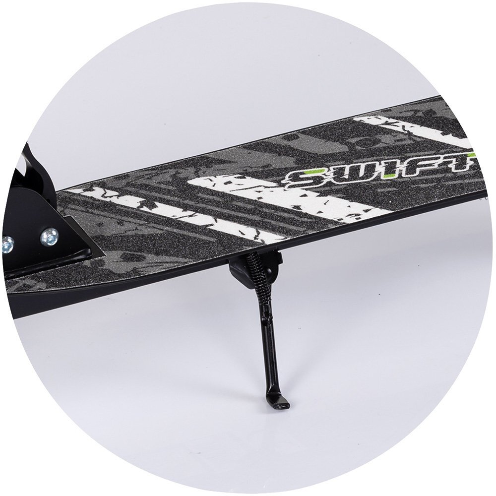 CHIPOLINO Trotineta pliabila pentru copii Swift Black cu frana de mana rulment ABEC-7 cric greutate admisa 100 kg