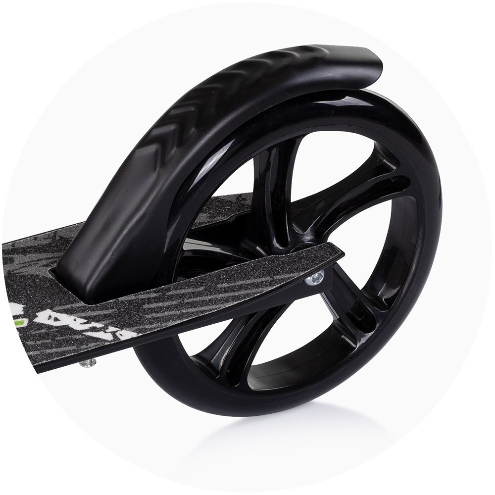 CHIPOLINO Trotineta pliabila pentru copii Swift Black cu frana de mana rulment ABEC-7 cric greutate admisa 100 kg