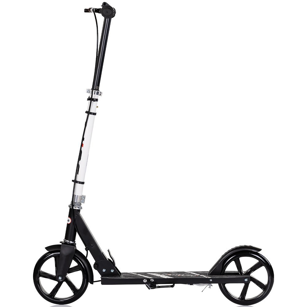 CHIPOLINO Trotineta pliabila pentru copii Swift White cu frana de mana rulment ABEC-7 cric greutate admisa 100 kg