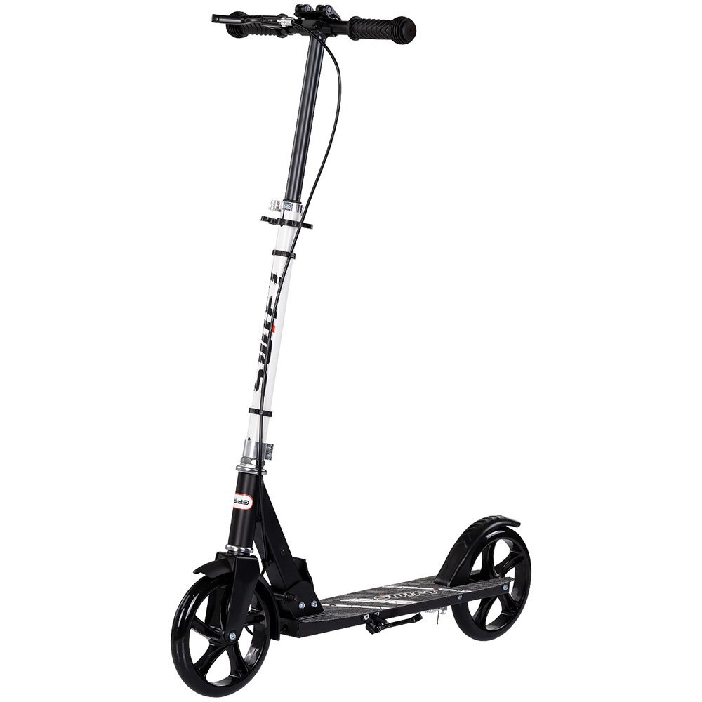CHIPOLINO Trotineta pliabila pentru copii Swift White cu frana de mana rulment ABEC-7 cric greutate admisa 100 kg