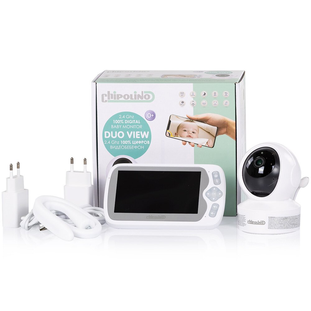 CHIPOLINO Video monitor Duo View white