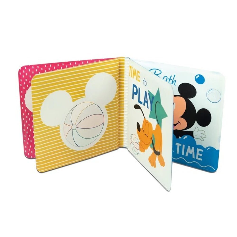 CLEMENTONI Carticica Disney pentru baita care ajuta la dezvoltarea simturilor