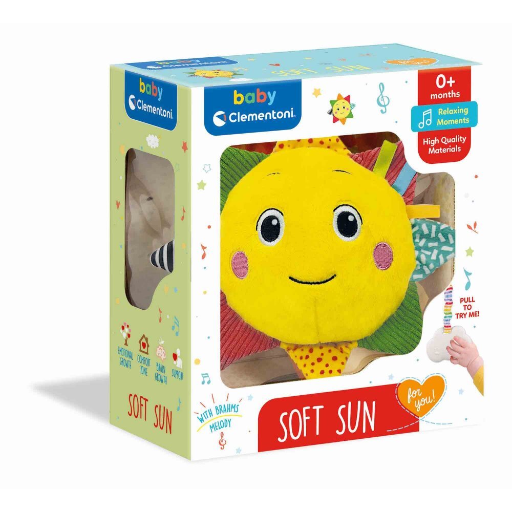 CLEMENTONI Jucarie de plus muzicala Soare