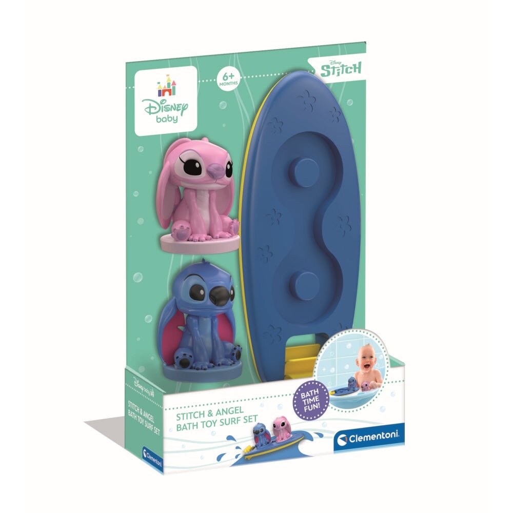 CLEMENTONI Placa de surf plutitoare cu figurine Stitch si Angel