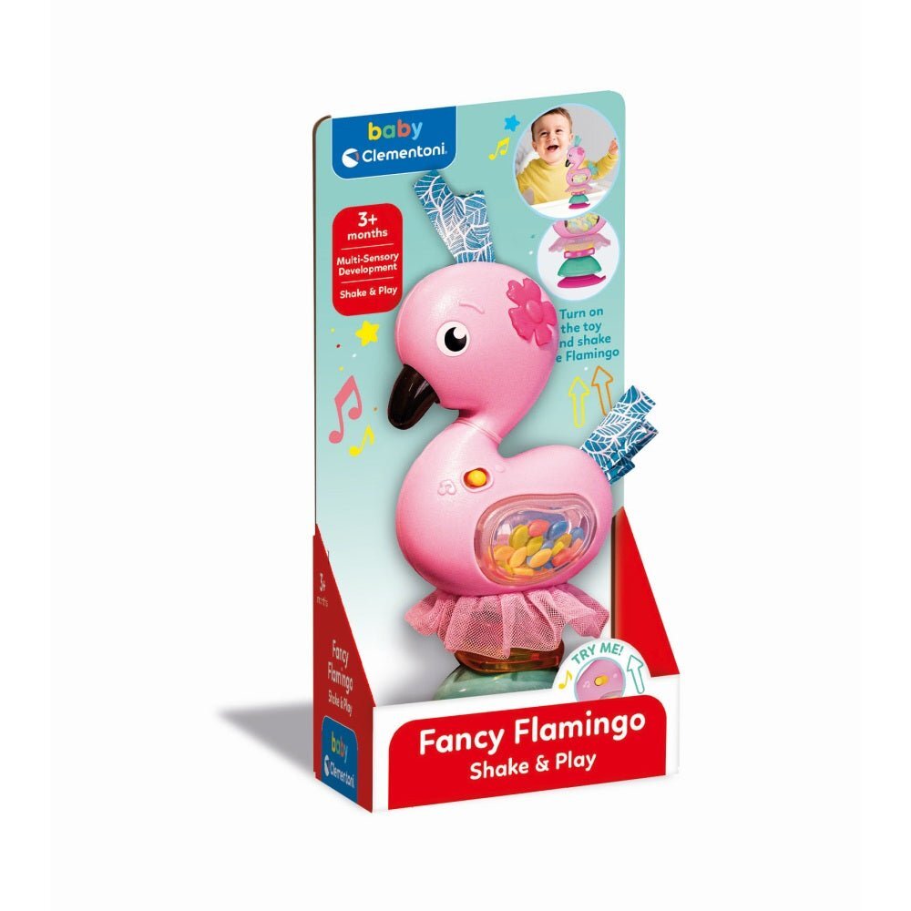 CLEMENTONI Zornaitoare interactiva flamingo cu melodii