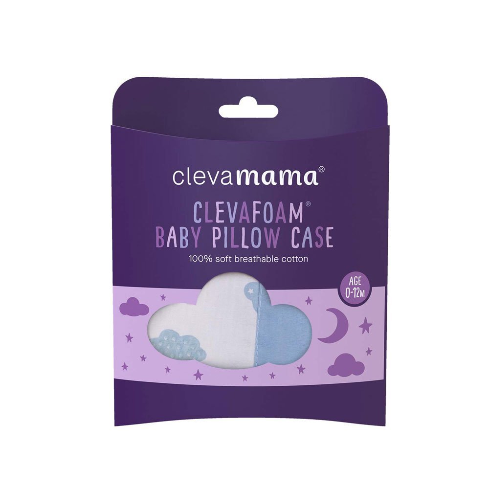 Clevamama Fata de perna pentru bebelusi blue cu imprimeu