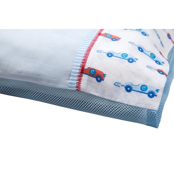 Clevamama Fata de perna pentru copii bleu cu imprimeu 50cmx30cm