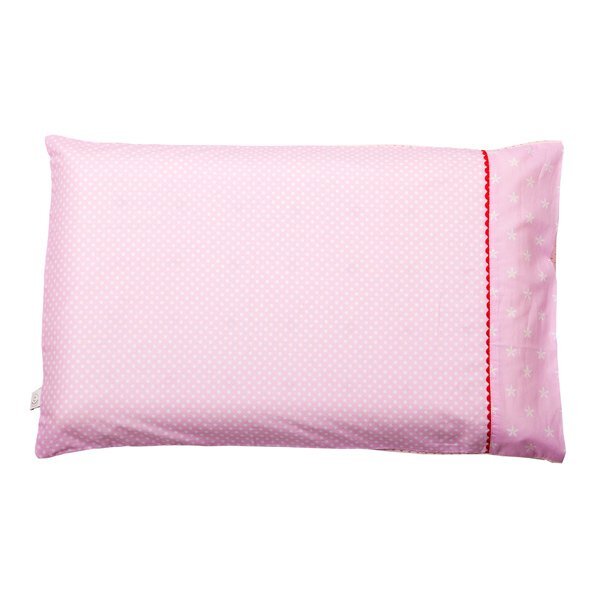 Clevamama Fata de perna pentru copii roz cu imprimeu 50cmx30cm
