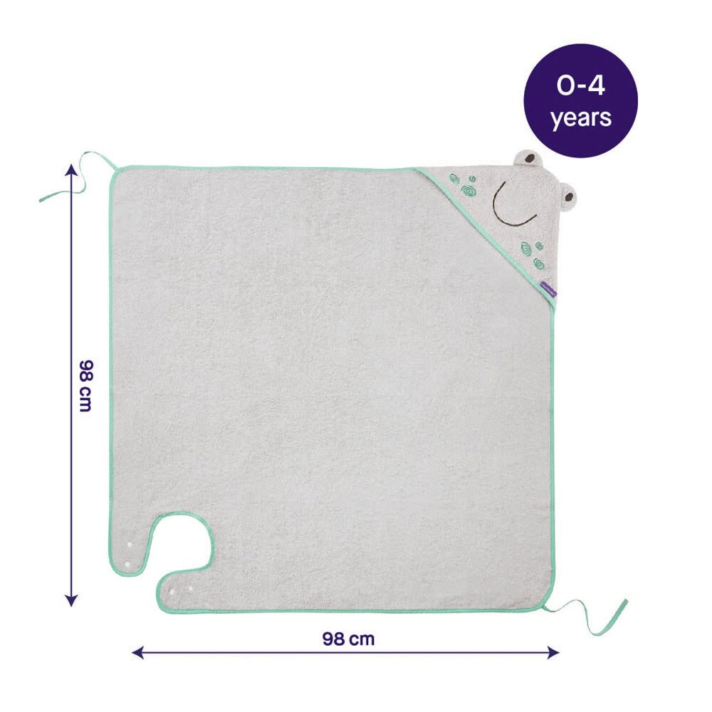 Clevamama Prosop de baie Bamboo Frog grey