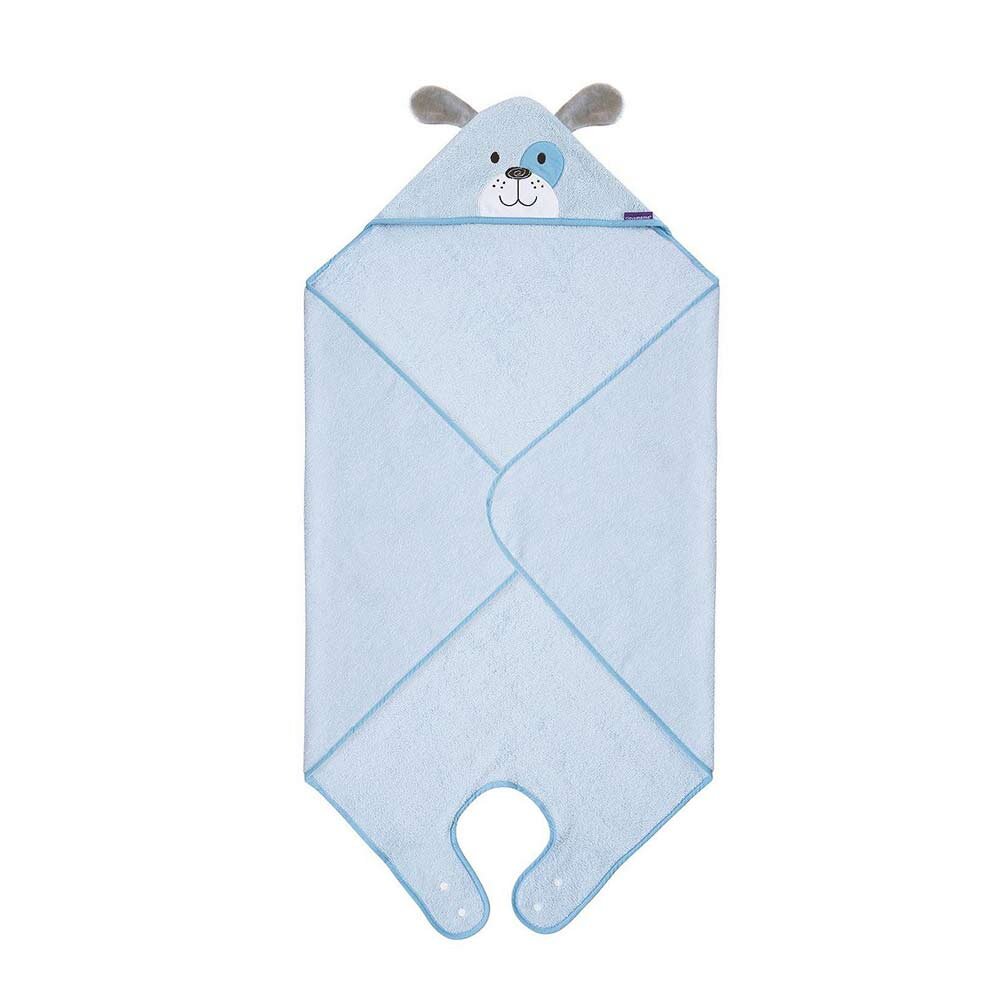 Clevamama Prosop de baie Bamboo Puppy blue