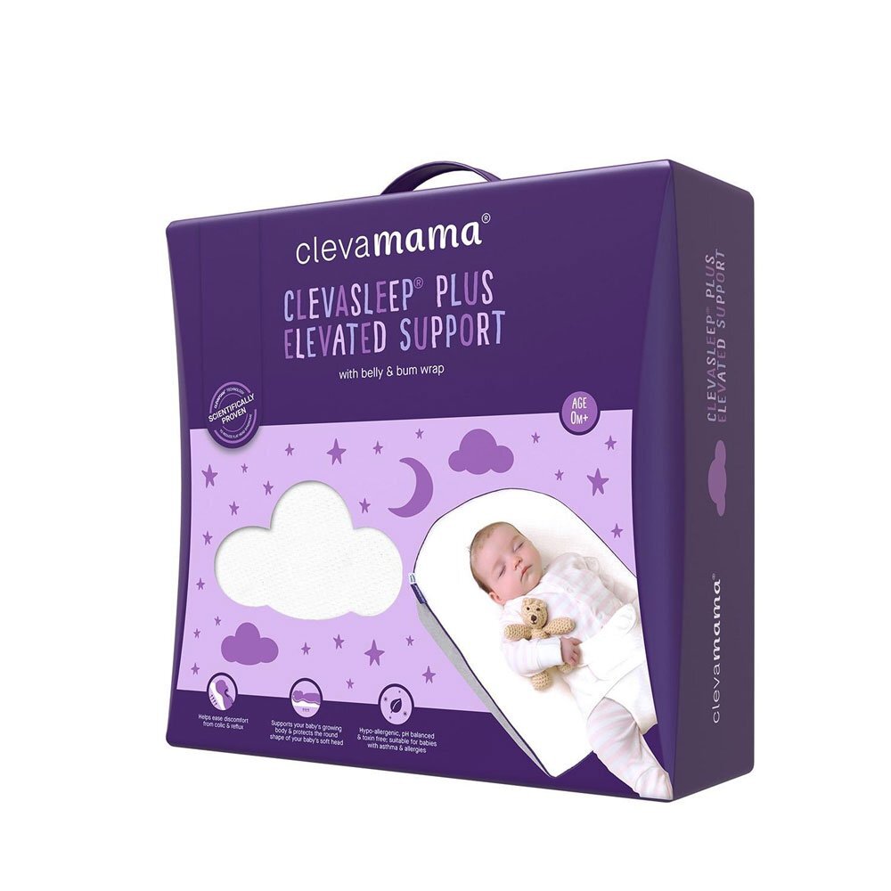 Clevamama Saltea anti-alunecare cu ham pentru bebelusi ClevaSleep Plus