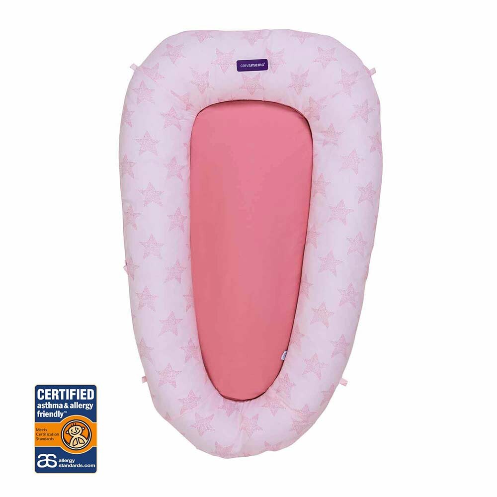 Clevamama Salteluta bebelusi pentru dormit pink 3212