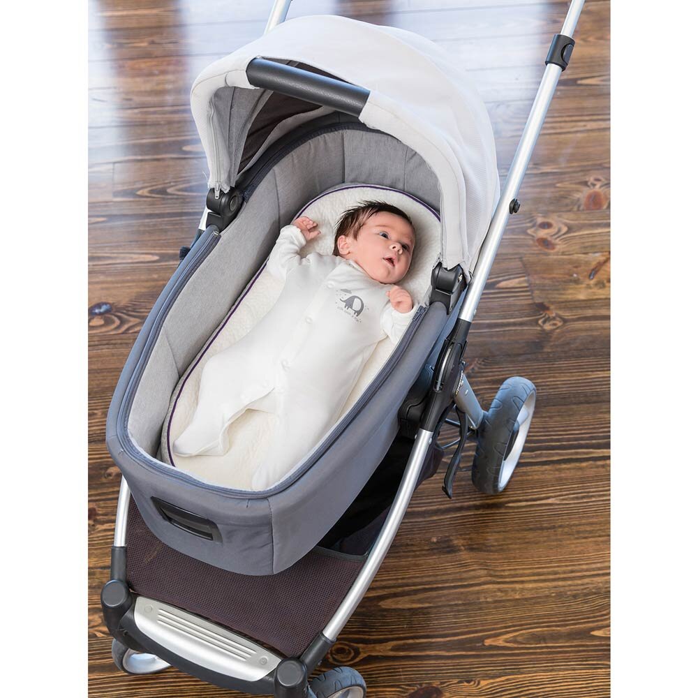 Clevamama Salteluta bebelusi pentru landou 66cmx28cm