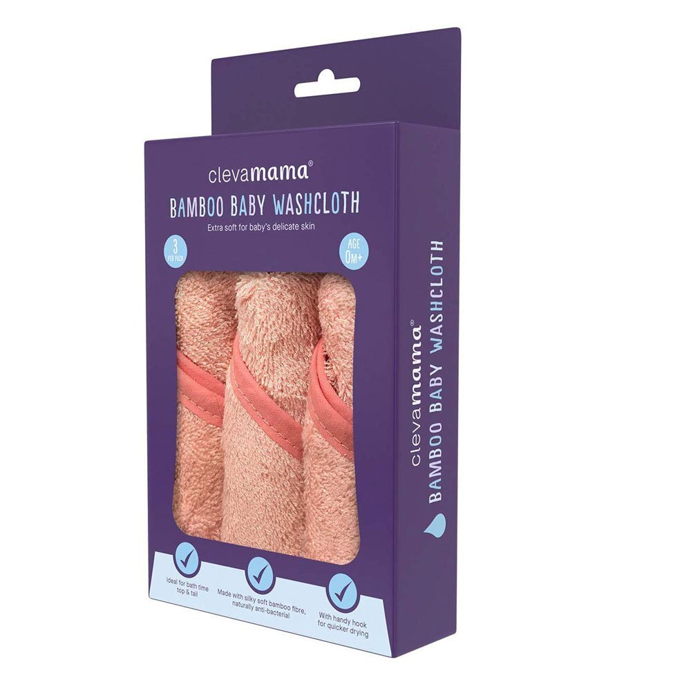 Clevamama Set 3 prosoape pentru fata bebelusi 3513