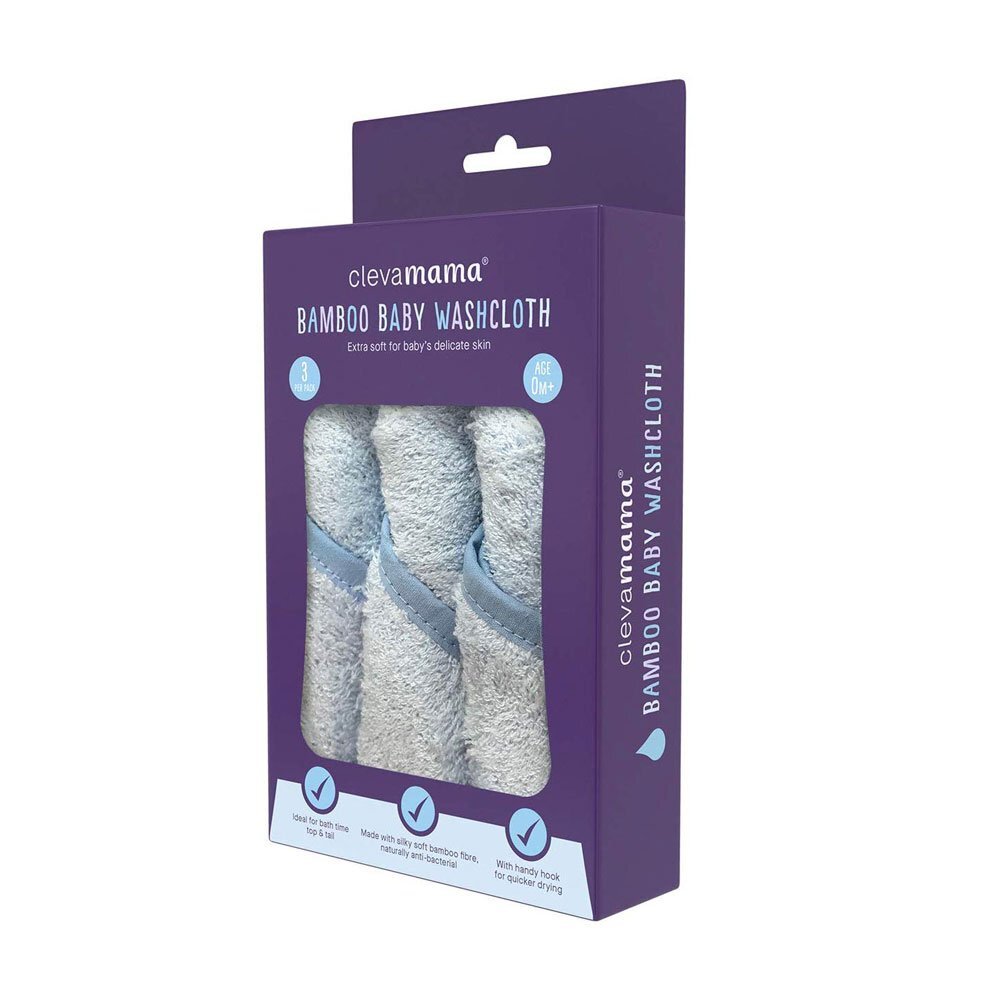 Clevamama Set 3 prosoape pentru fata bebelusi 3514