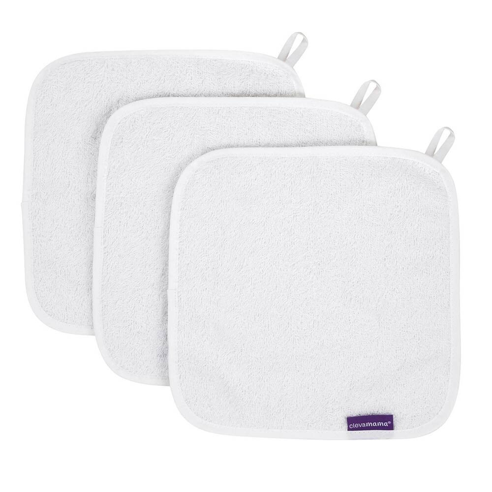 Clevamama Set 3 prosoape pentru fata bebelusi 3516