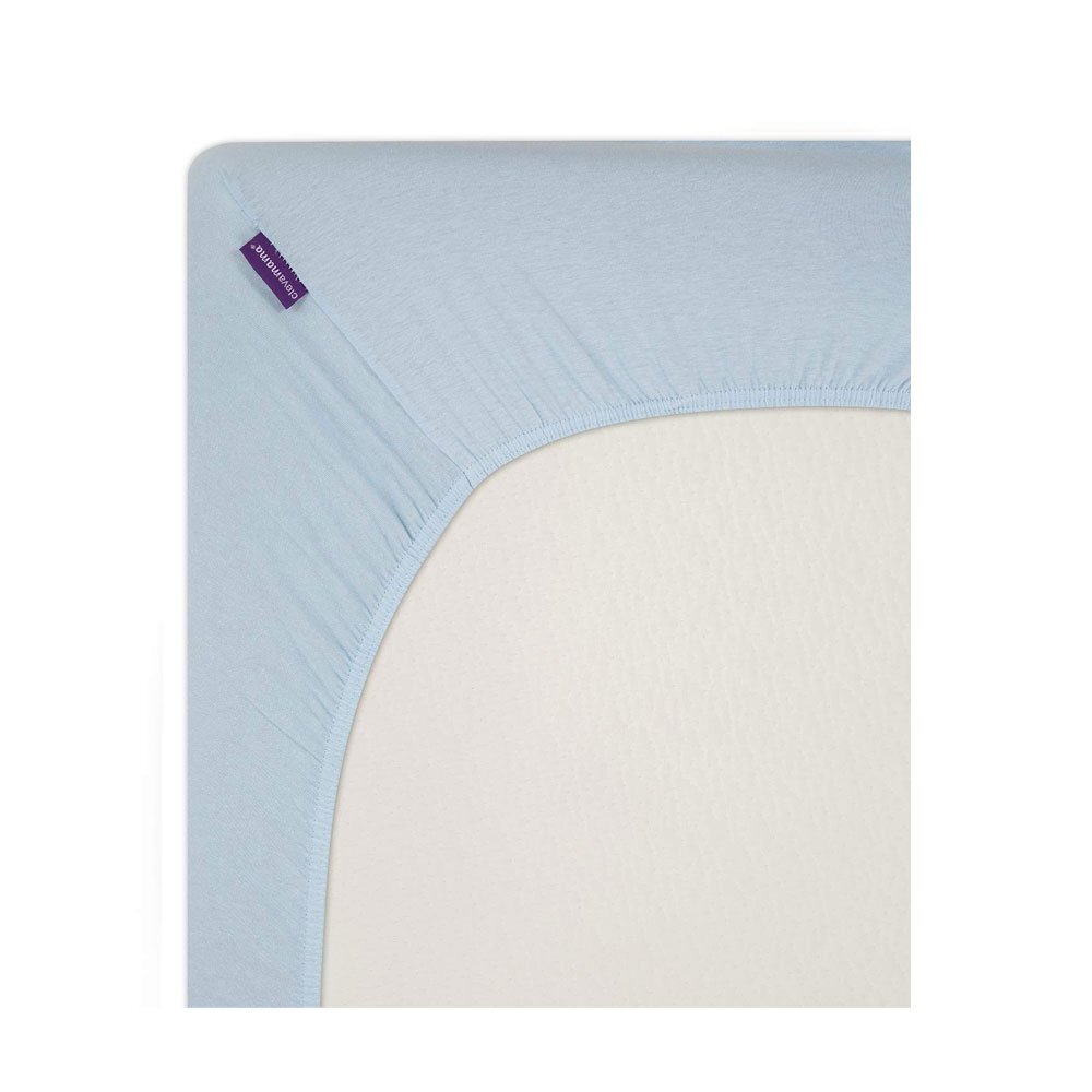 Clevamama Set cearceaf cu elastic 120cm x 60cm 3323 bleu