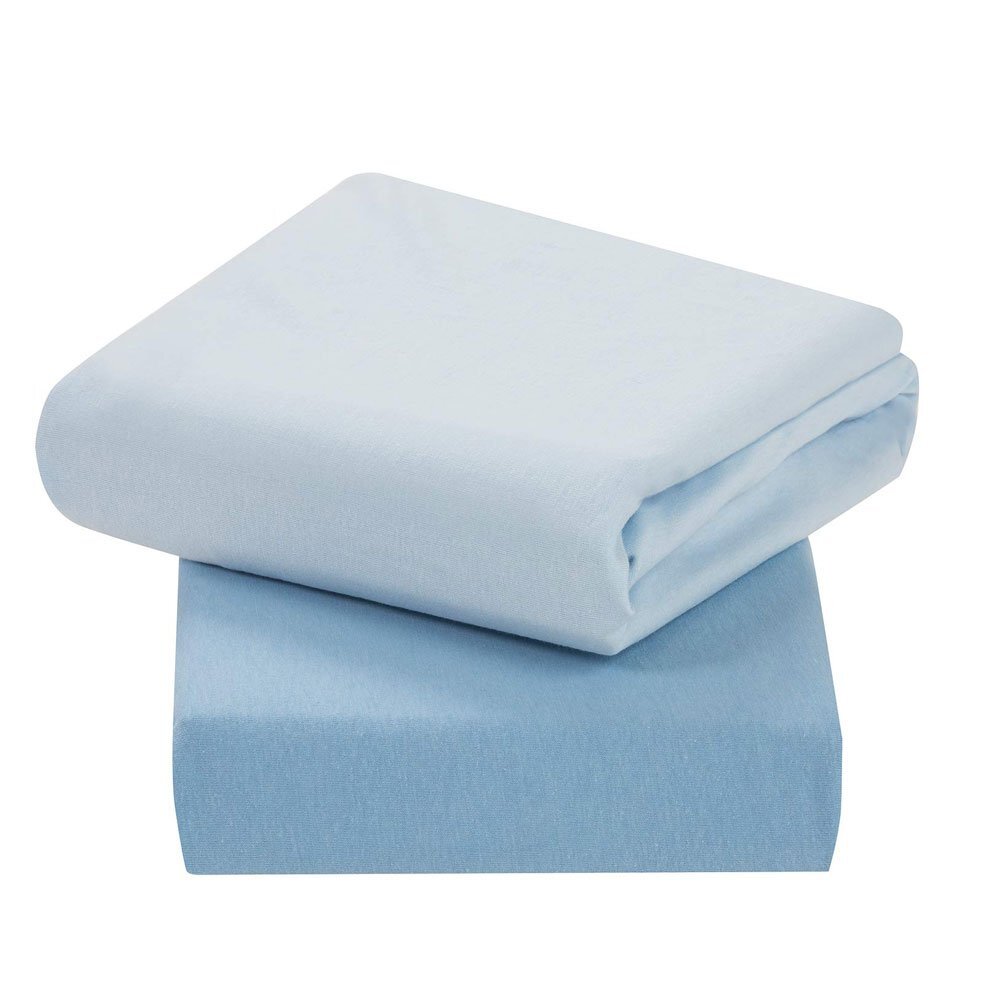 Clevamama Set cearceaf cu elastic 140 cm x 70 cm blue
